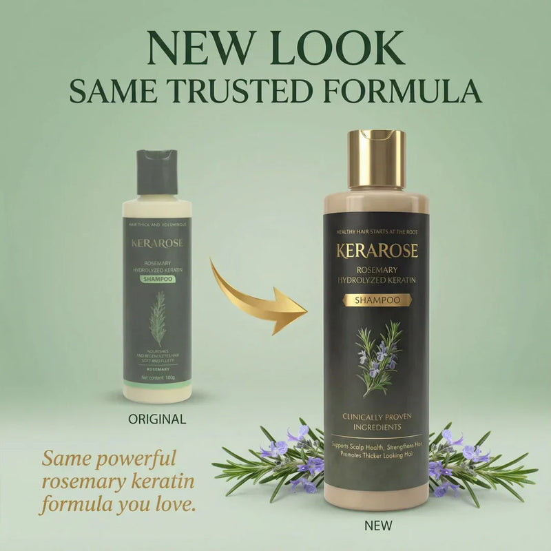 Kerarose Rosemary Shampoo For Hair Growth