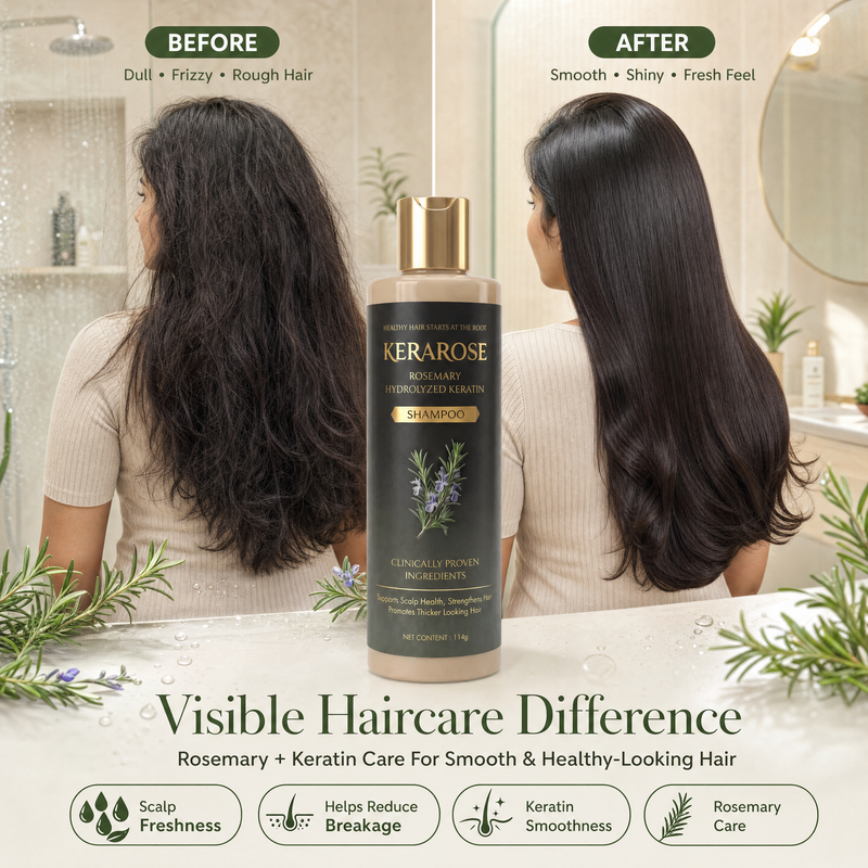 Kerarose Rosemary Shampoo For Hair Growth
