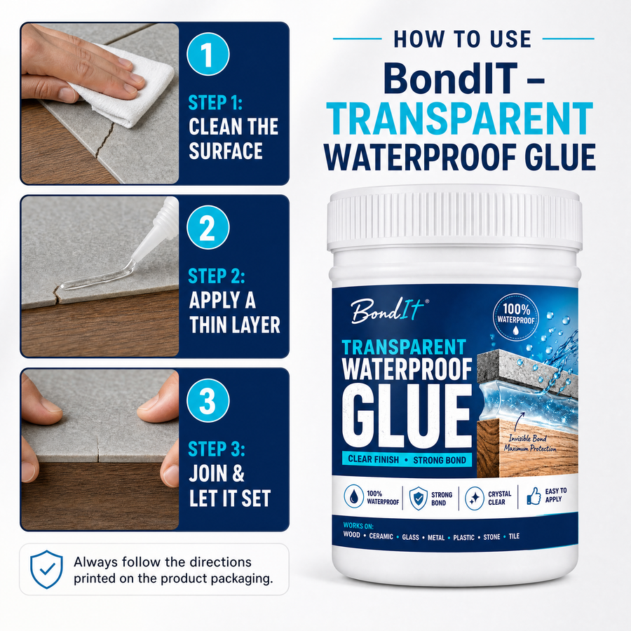 Bondit Transparent Waterproof Sealant Glue